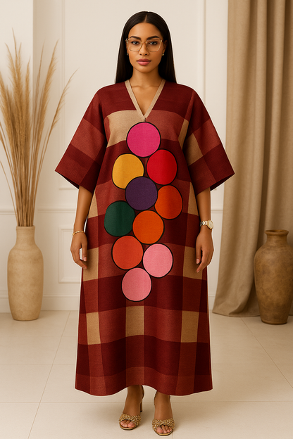 Adéọba Luxe Aso Oke Kaftan