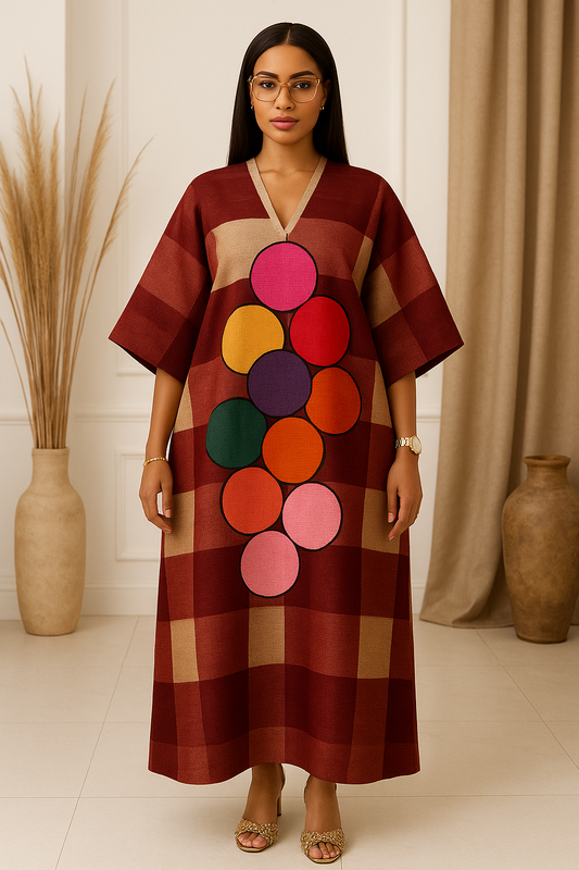 Adéọba Luxe Aso Oke Kaftan