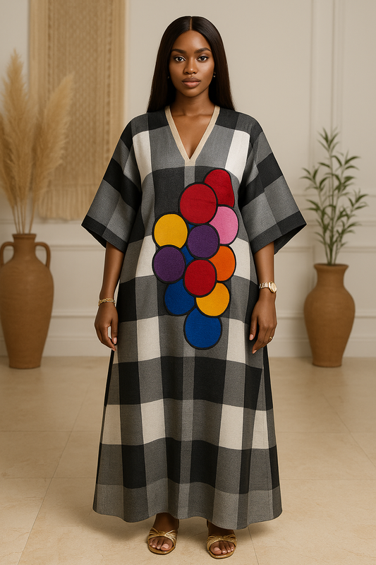Adéọba Luxe Aso Oke Kaftan