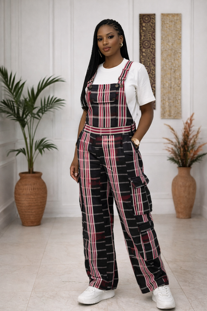 AYỌ̀MI Luxe Aso Oke Dungaree