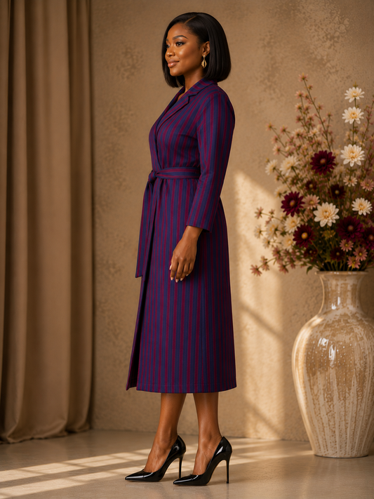 BeautbyDee Handwoven Aso Oke Wrap Jacket
